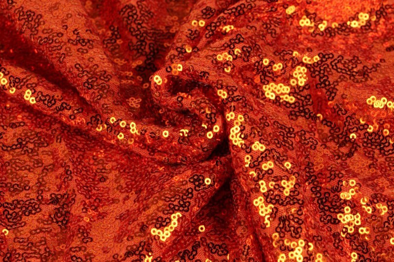 Pailletten klein oranje