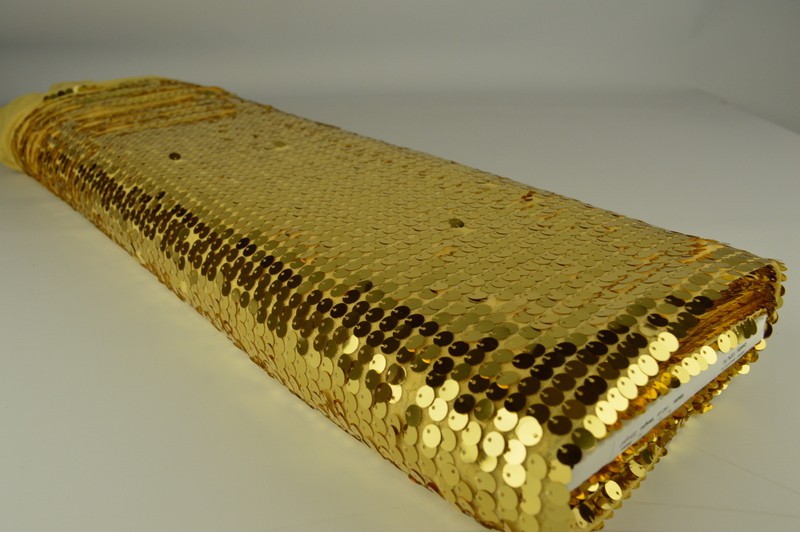 Pailletten XL goud, rolweergave