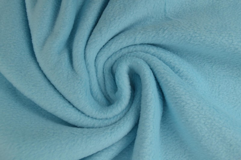 Polar fleece aqua blauw