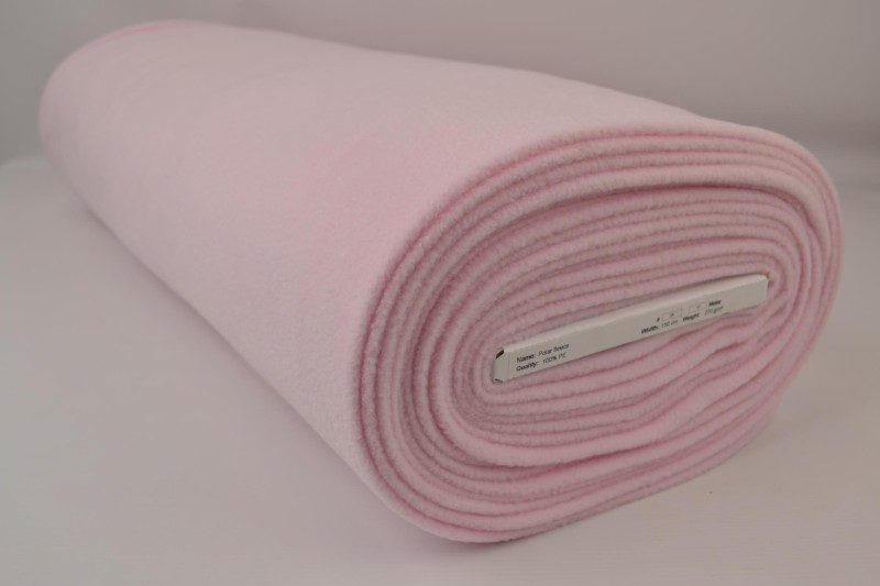 Polar fleece baby roze, rol