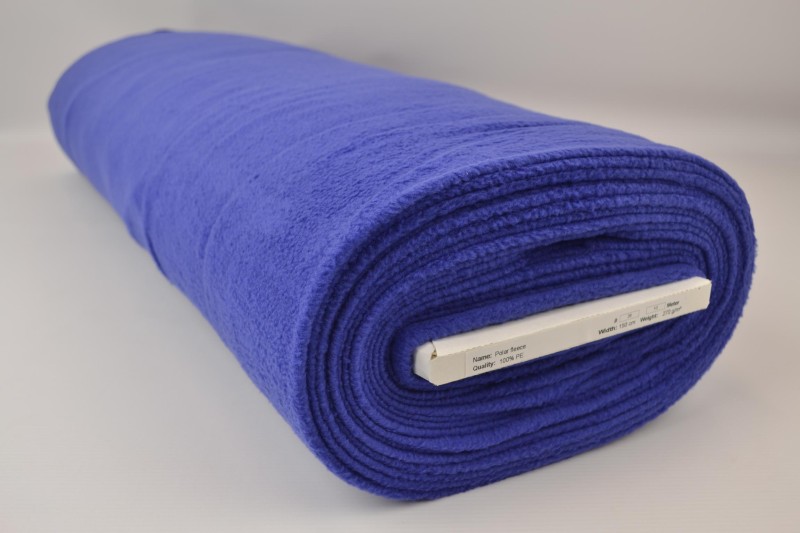 Polar fleece donker blauw, rol