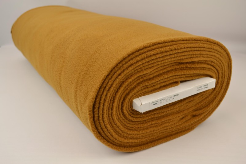 Polar fleece donker okergeel, rol