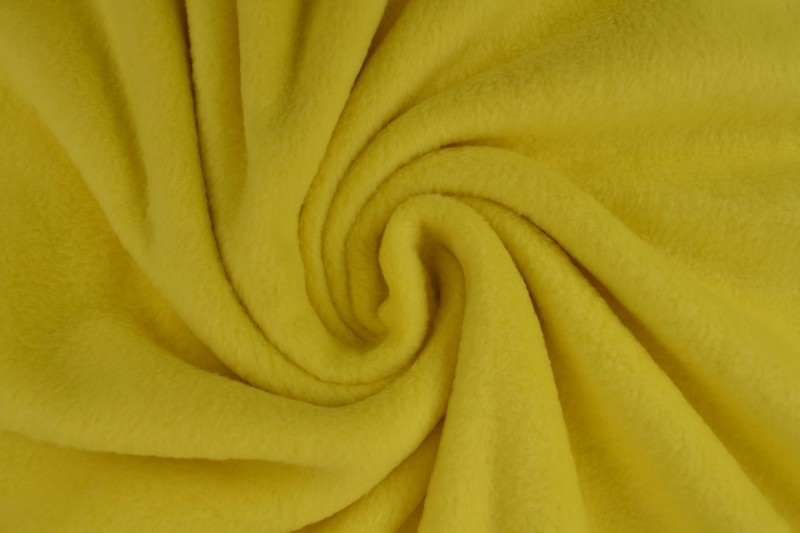 Polar fleece licht geel