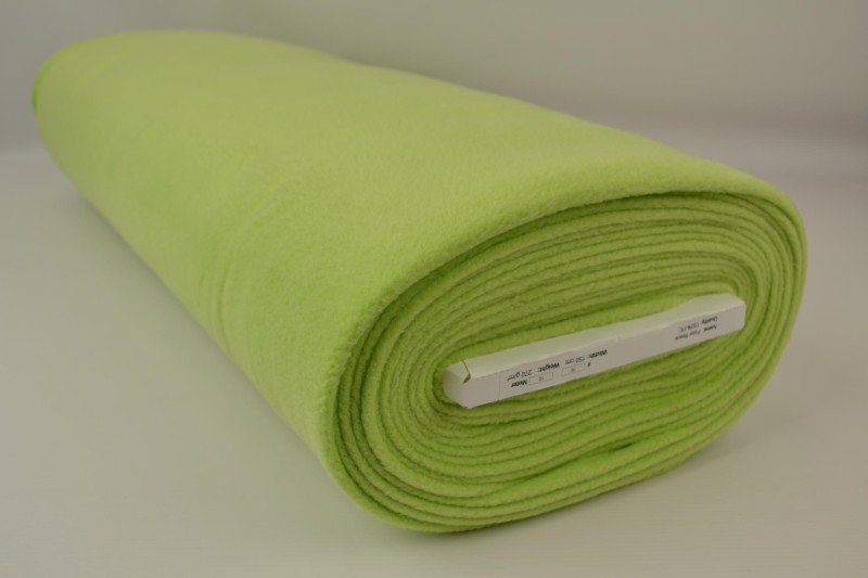 Polar fleece lime groen, rol