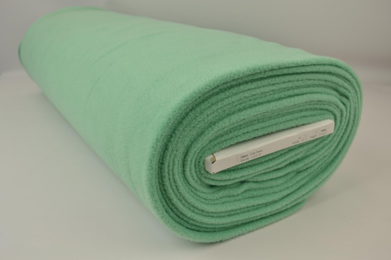 Polar fleece mint, rolweergave