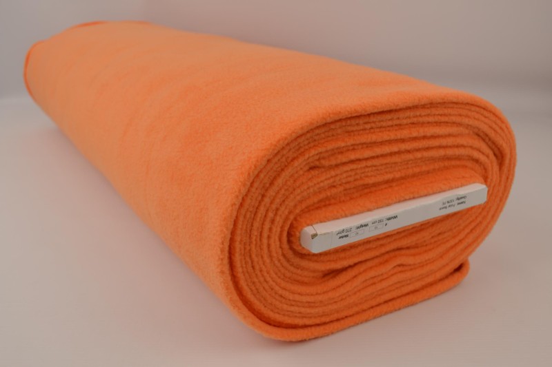 Polar fleece oranje, rol