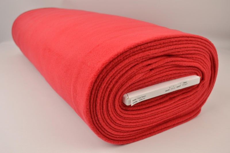 Polar fleece rood, rol