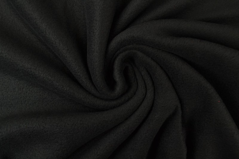 Polar fleece zwart