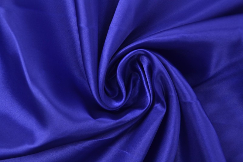 Satijn donker blauw