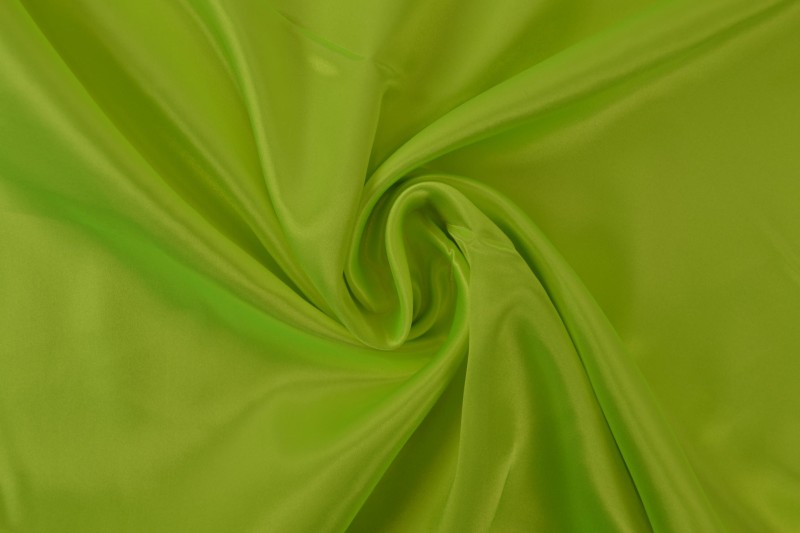 Satijn lime groen