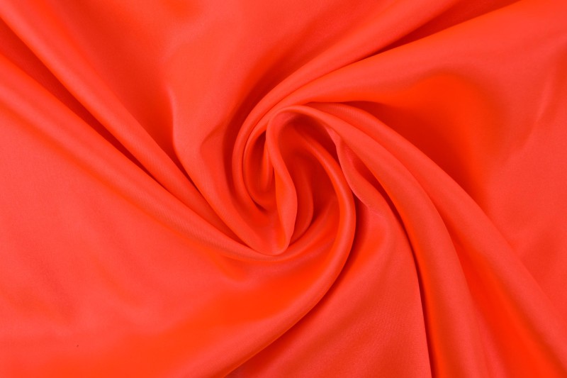 Satijn neon oranje