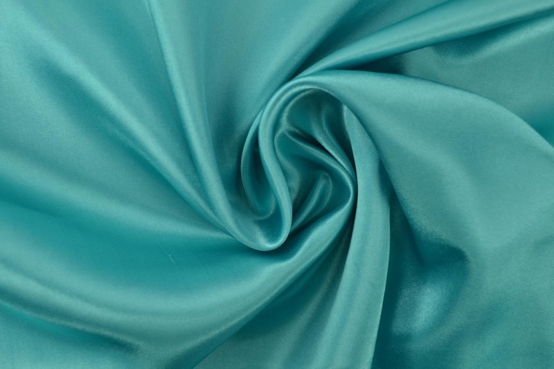 Satijn turquoise