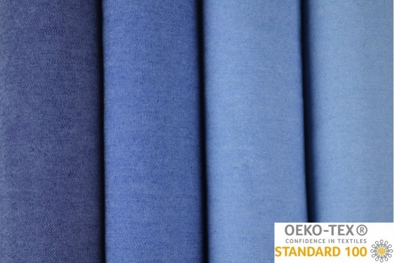 Denim chambray gewassen
