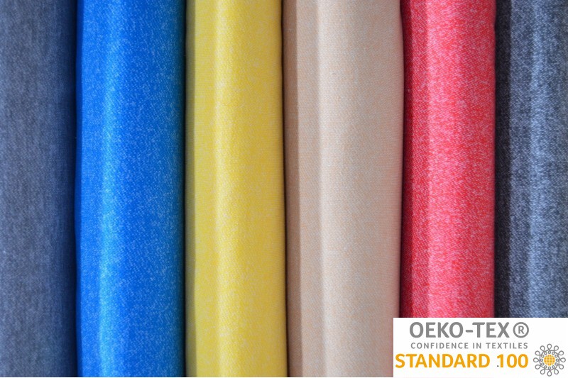 French terry melange viscose