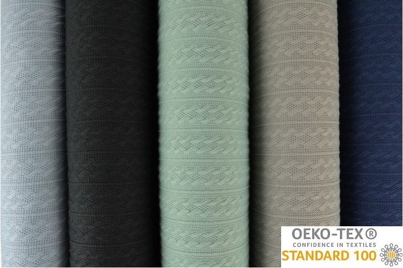 Jacquard gebreid kabel