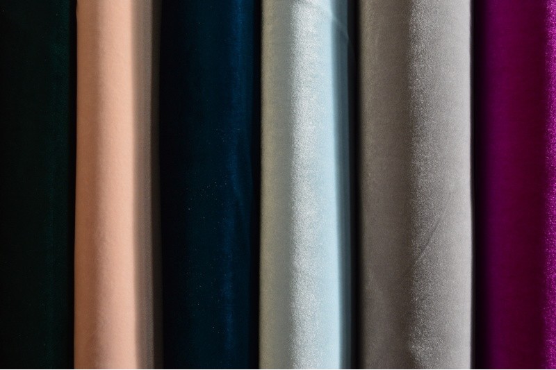 Stretch velvet