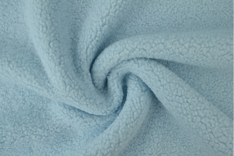 Teddy bont babyblauw