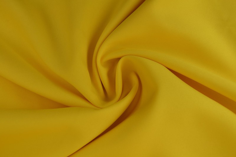 Brandvertragende terlenka 300 cm breed, geel