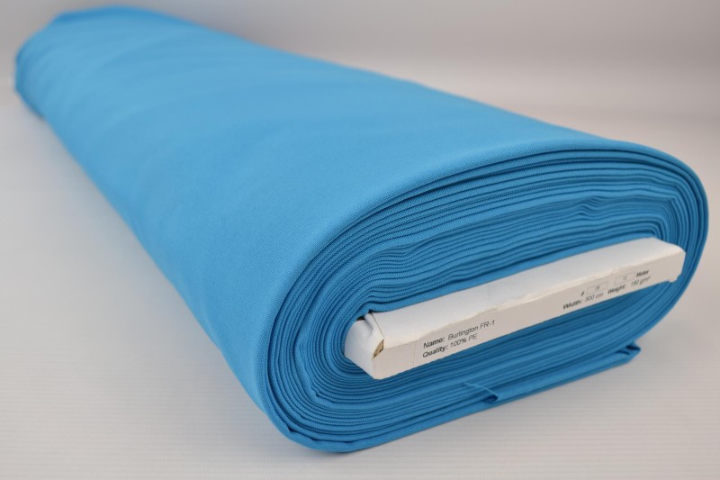 Brandvertragende terlenka 300 cm breed, petrol, rol