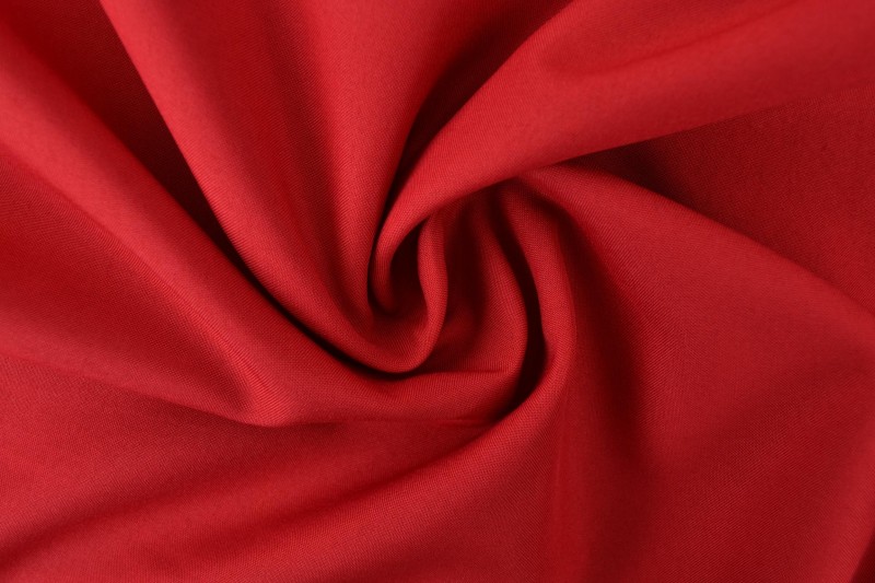 Brandvertragende terlenka 300 cm breed, rood