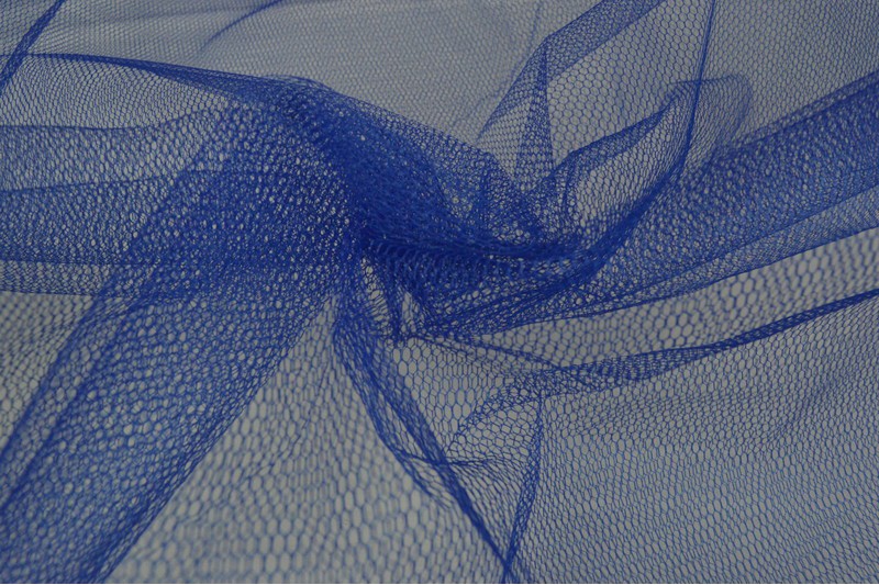 Tule hard blauw