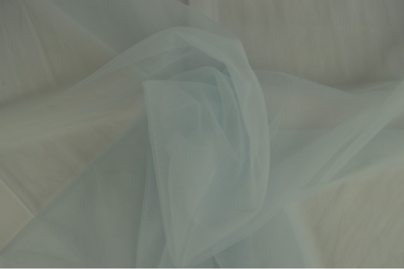Tule zacht (bruidstule) baby blauw