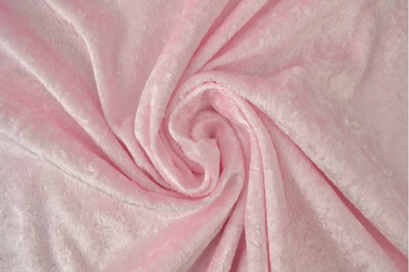 Velours de panne roze