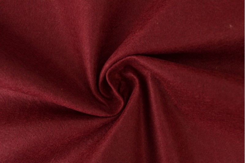Vilt 1 mm bordeaux