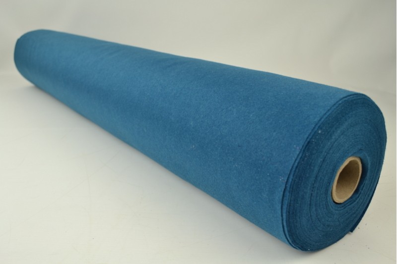 Vilt 1 mm donker petrol, rol