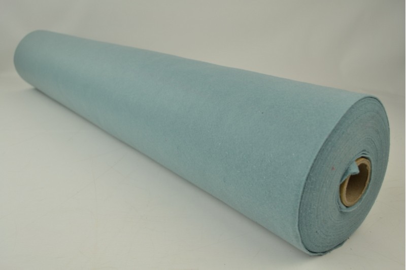 Vilt 1 mm oud groen, rol