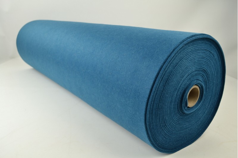 Vilt 3 mm donker petrol, rol