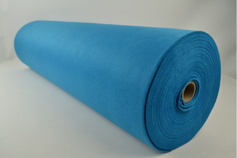 Vilt 3 mm petrol, rolweergave