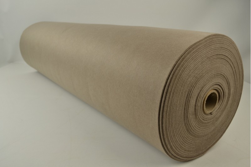 Vilt 3 mm taupe, rol