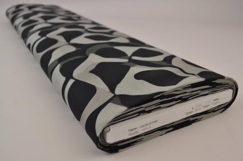 Viscose print 2133-02, rol