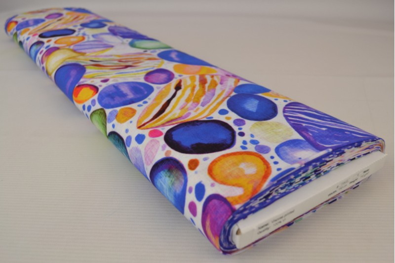 Viscose print digitaal 0194-02, rol
