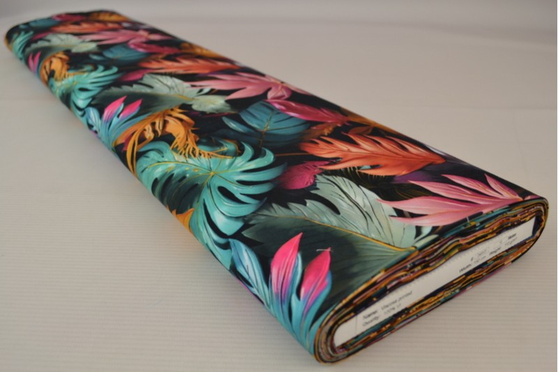 Viscose print digitaal 0400-01, rol