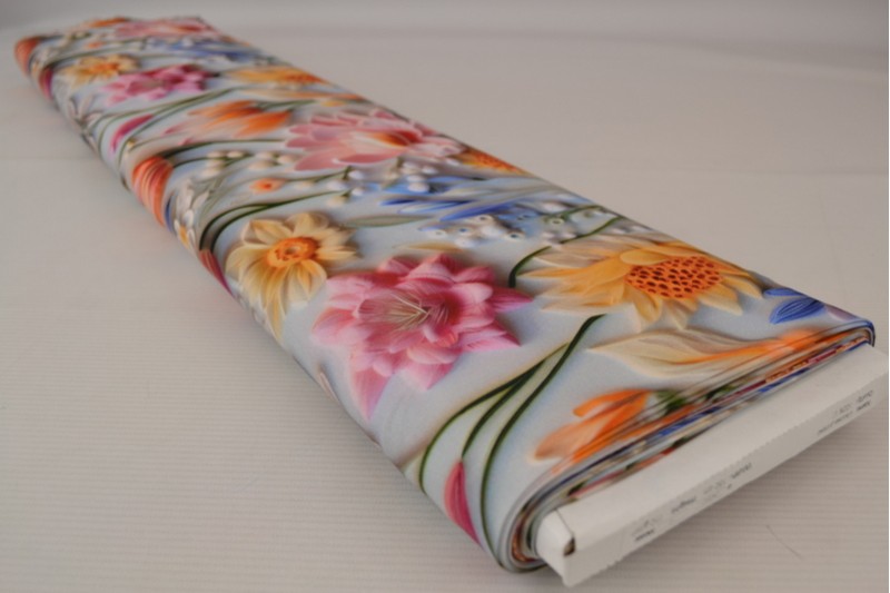 Viscose print digitaal 0405-01, rol
