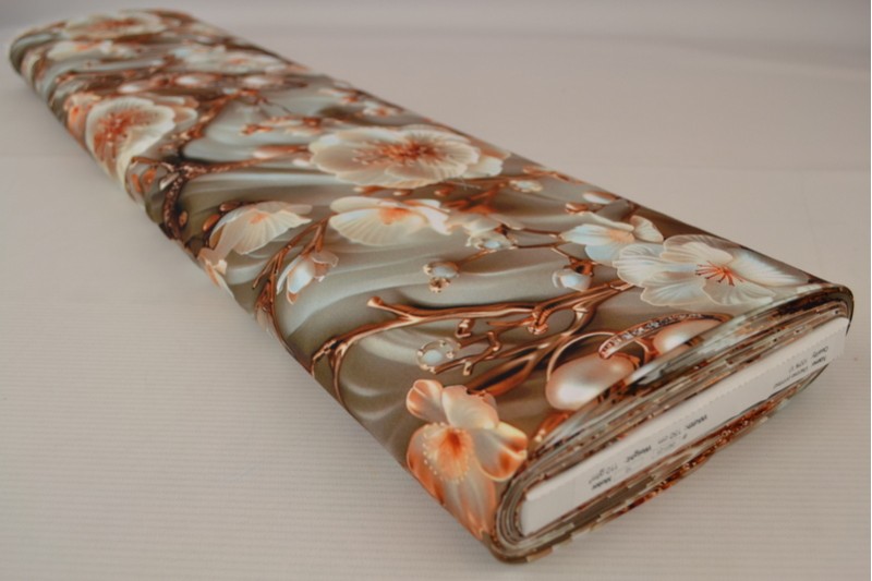 Viscose print digitaal 0411-01, rol