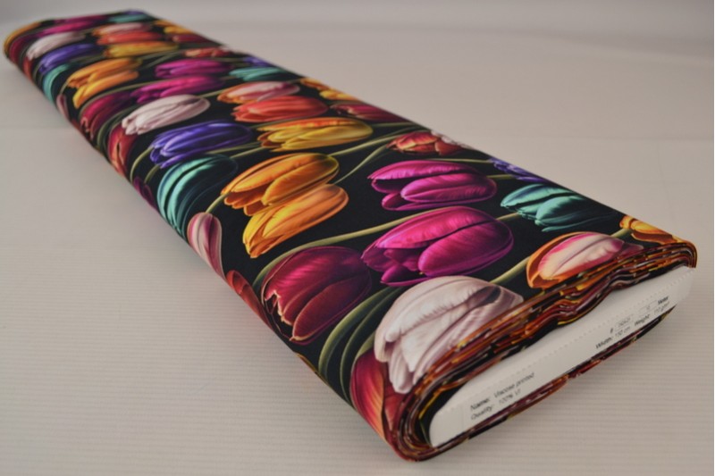 Viscose print digitaal 0424-01, rol