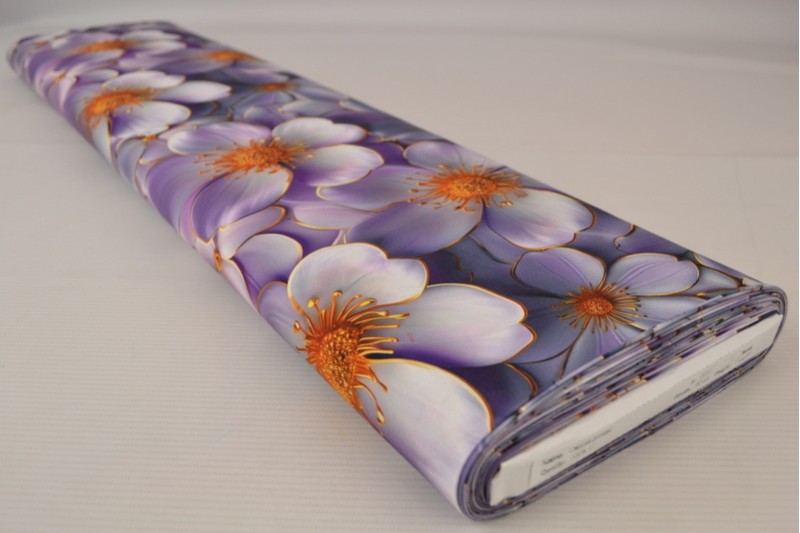 Viscose print digitaal 0428-01, rol