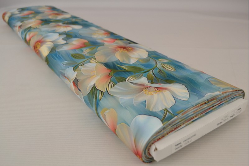 Viscose print digitaal 0430-01, rol