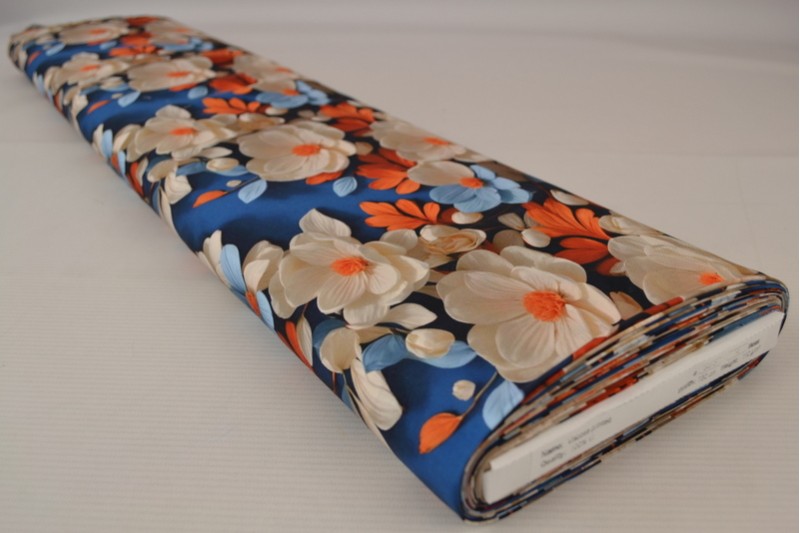 Viscose print digitaal 0431-01, rol