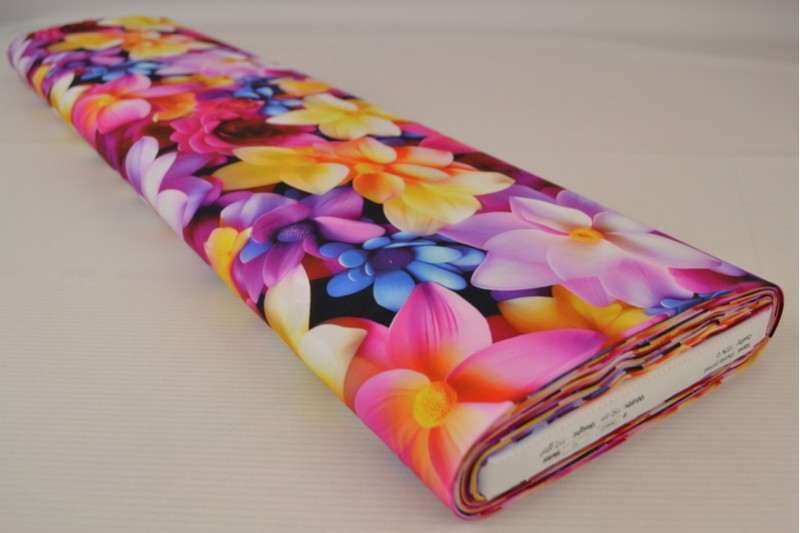 Viscose print digitaal 0444-01, rol