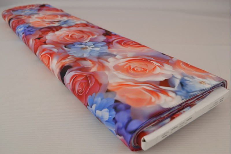 Viscose print digitaal 0449-01, rolweergave