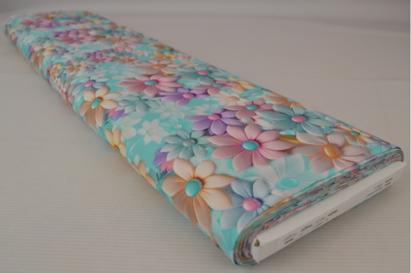 Viscose print digitaal 0458-01, rolweergave