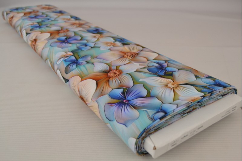 Viscose print digitaal 0475-01, rolweergave