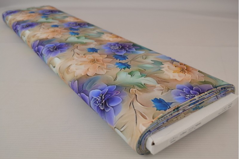 Viscose print digitaal 0490-01, rol