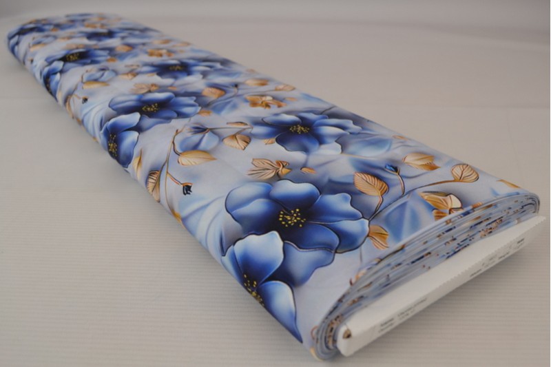 Viscose print digitaal 0492-01, rol