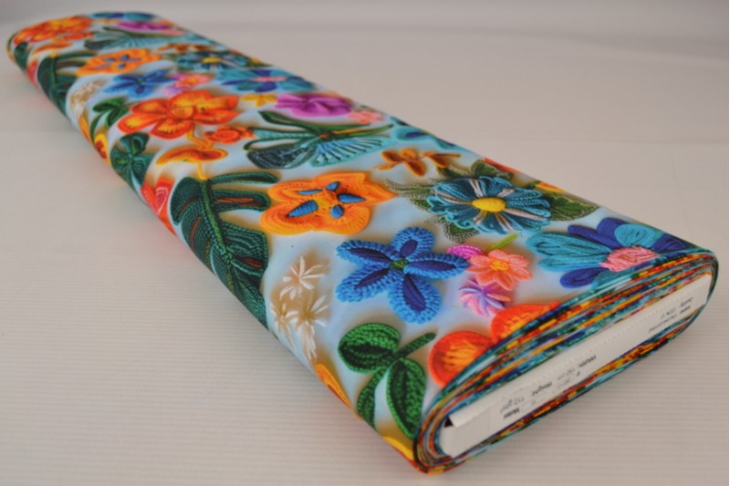 Viscose print digitaal 0551-01, rolweergave