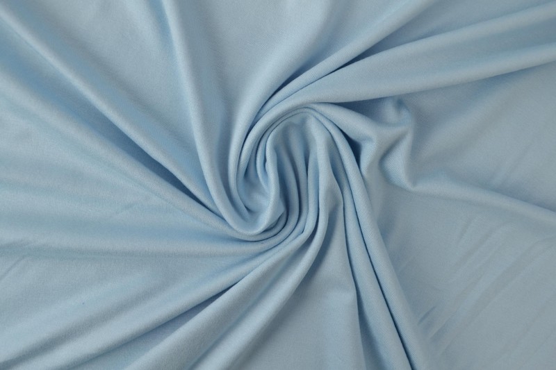 Viscose tricot baby blauw